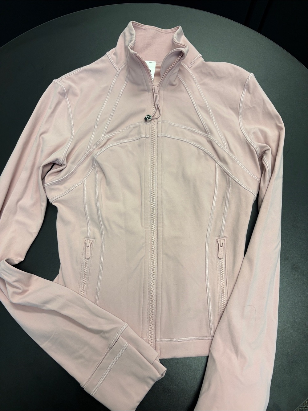 lululemon athletica Light Pink Full-Zip Utility Jacket